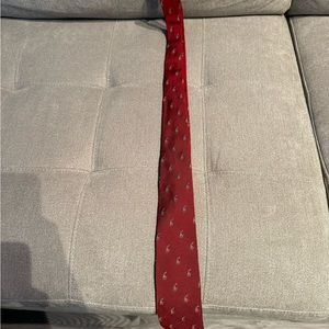 Red Ralph Lauren polo tie